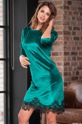 

	Платье Emerald
	
 Emerald одежда для дома из бархата Флоранж