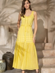 

	Желтое пляжное платье
	
 Желтое пляжное платье Флоранж