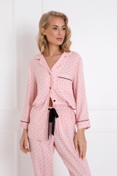 

	Брючная пижама вискозная розовая Charlotte
	
  Флоранж