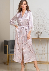

	Seline халат длинный шелковый
	
 Домашняя одежда на каждый день Флоранж
